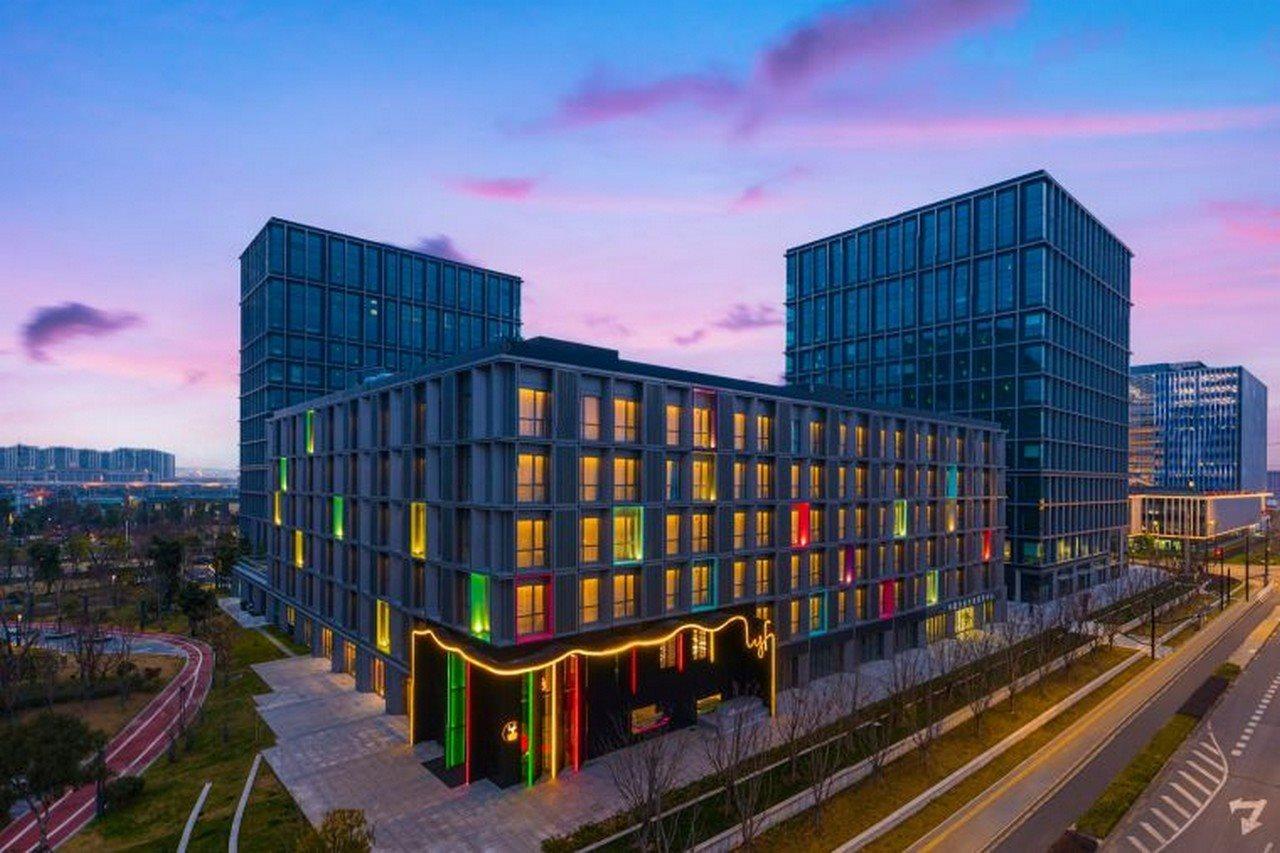 Lyf By Ascott Hongqiao Shanghai Necc Exterior foto