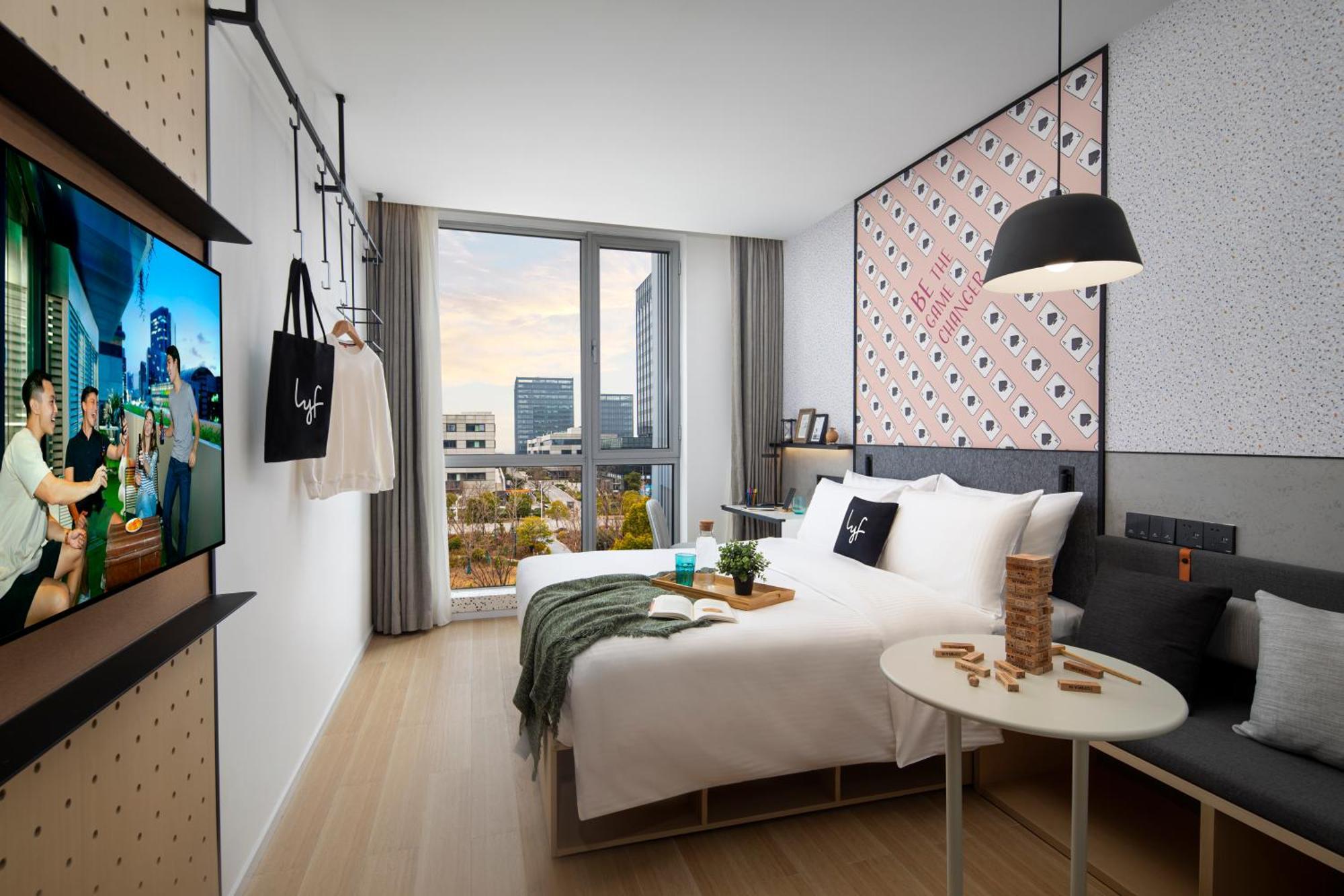 Lyf By Ascott Hongqiao Shanghai Necc Exterior foto